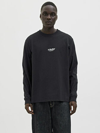 Jack Jones Soho Bisiklet Yaka Relax Fit Erkek Sweat 12278788