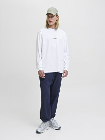 Jack Jones Soho Bisiklet Yaka Relax Fit Erkek Sweat 12278788