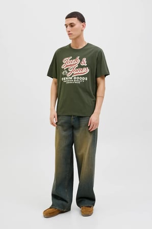 Jack & Jones Jjelogo Erkek Tişört