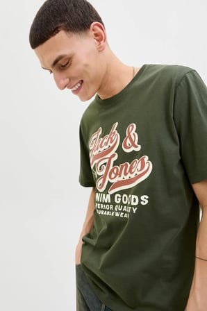 Jack & Jones Jjelogo Erkek Tişört