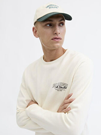 Jack Jones Makota Bisiklet Yala Regular Fit Erkek Sweat 12278601