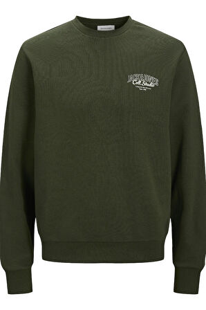 Jack & Jones JJMAKOTO Sweat Crew Neck Erkek Sweatshirt - Şık ve Rahat Tasarım 