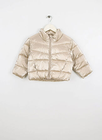 Name İt Krem Kız Çocuk Şişme Mont 13243662