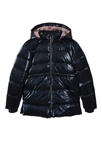 Name İt Lacivert Kız Çocuk Şişme Mont 13243682