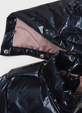 Name İt Lacivert Kız Çocuk Şişme Mont 13243682