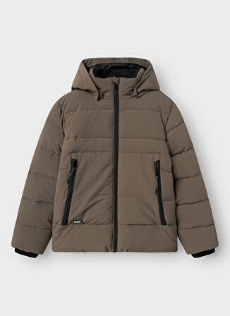 Name İt Kahve Erkek Çocuk Şişme Mont 13243959