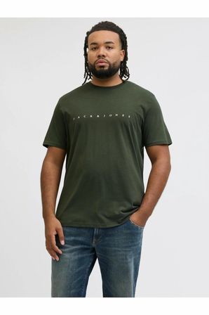 Jack Jones Star Büyük Beden Erkek Tişört 12243625