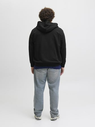 Jack Jones Soho Regular Fit Fermuarlı Erkek Büyük Beden Sweat 12279517