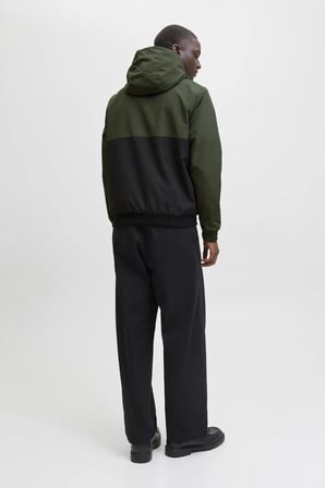 Jack & Jones Jjerush Hood Bomber Erkek Mont