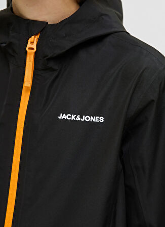 Jack & Jones Siyah Erkek Çocuk Yağmurluk 12280713