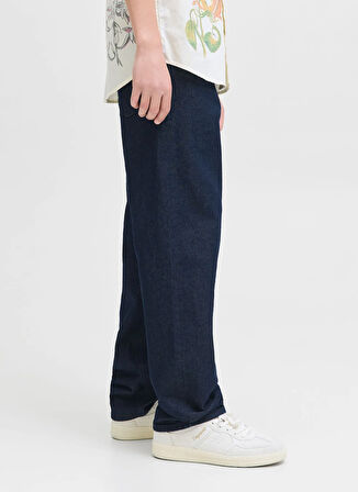Jack & Jones Yüksek Bel Mavi Erkek Çocuk Denim Pantolon 12279143