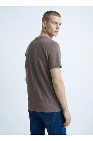 ONSMAX LIFE SS STITCH TEE NOOS Erkek Gri T-Shirt - 22025208