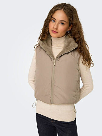 Only Dana Faux Fur Polar Kadın Yelek 15348986