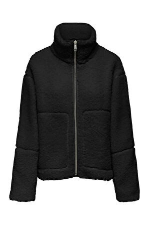 Only Kadın Onlaspen Kaz Tüyü Dolgulu Tedy Mont 15349400 Siyah