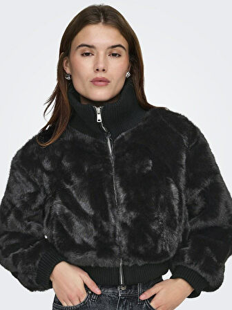 Only Wıckı Lıfe Fur Rıb Kadın Ceket 15349157