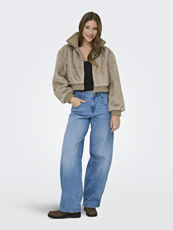 Only Wıckı Lıfe Fur Rıb Kadın Ceket 15349157