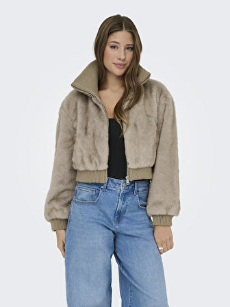 Only Wıckı Lıfe Fur Rıb Kadın Ceket 15349157