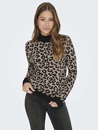 ONLIBI JQ LS HIGH NECK CC KNT 