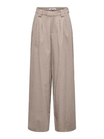 ONLSVEA-NESSA MW CORD WIDE PANT CC TLR Kadın Kahverengi Pantolon - 15351309