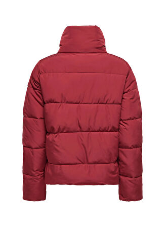 Only Kırmızı Kadın Mont ONLNEWCOOL PUFFER JACKET OTW NOOS