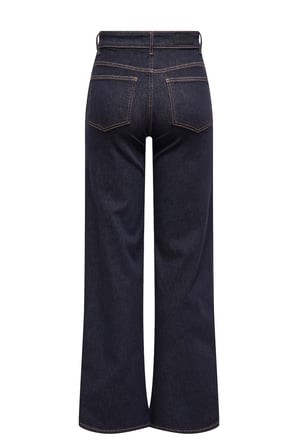 Only Onlmadison Yüksek Bel Geniş Paça Jeans Kadın KOT PANTOLON 15352206 KOYU LACIVERT