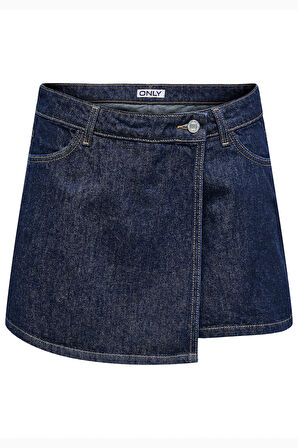 Only Kadın 100% Pamuk Regular Fit Şort Etek - 15357947