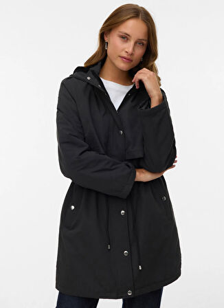 Vero Moda Siyah Kadın Mont VMGAIL MAYA COAT BOO