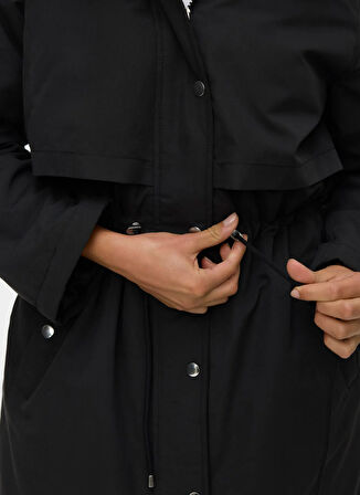 Vero Moda Siyah Kadın Mont VMGAIL MAYA COAT BOO