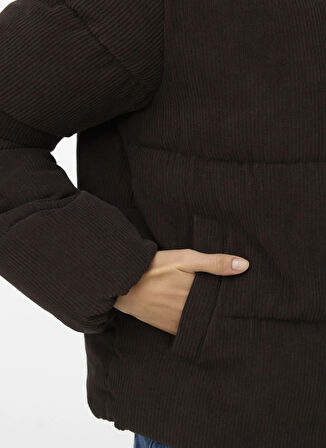 Vero Moda Kahve Kadın Mont VMDEBRA SHORT JACKET GA ENT