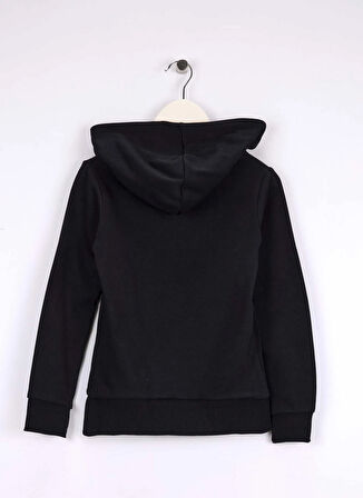 Jack & Jones Baskılı Erkek Çocuk Siyah Sweatshırt 12285646