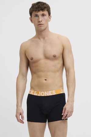 Jack Jones Connor Solıd 3 Lü Paket Erkek Boxer 12285740