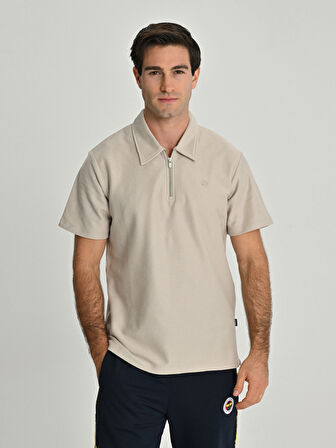 ERKEK CLUB TEK RENK PALAMUT LOGOLU PO