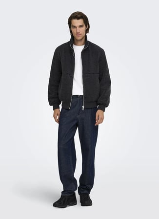 Only & Sons Ceket, L, Antrasit