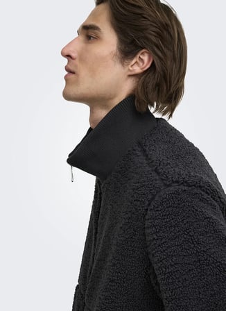 Only & Sons Ceket, L, Antrasit