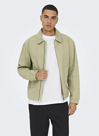 Only & Sons Normal Krem Erkek Ceket ONSERIK COTTON JACKET OTW