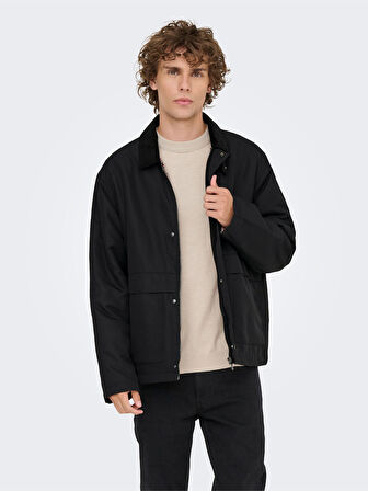 ONSKOSMO PADDED JACKET OTW VD Erkek Black Ceket - 22034856