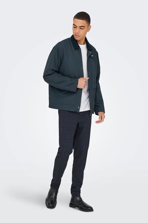 Only & Sons Onskosmo Erkek Lacivert Ceket Mont - 22034856