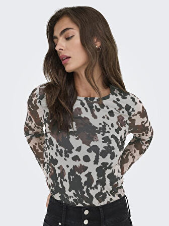 ONLNOVA L/S MESH TOP 