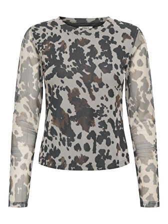 ONLNOVA L/S MESH TOP 