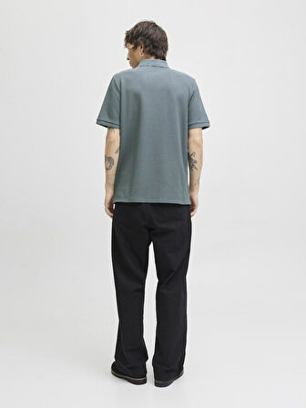 Jack Jones Austın Zıp Fermuarlı  Polo Yaka Erkek Tişört 12279177