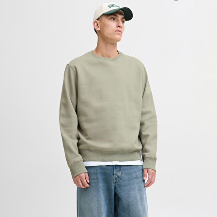 Jack Jones Sweatshirt Star Basic Crew Neck