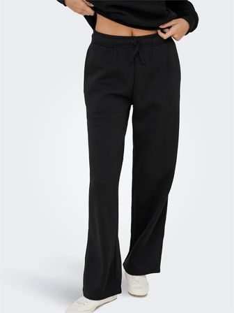 ONLBEST LIFE STRAIGHT PANT SWT NOOS Kadın Black Eşofman Altı - 15338734
