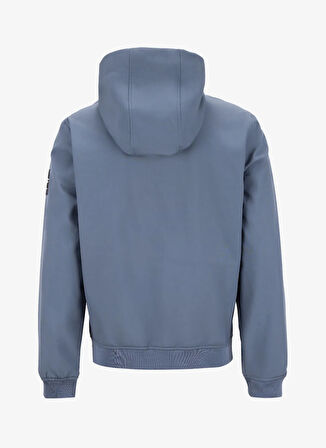 Jack & Jones Gri Erkek Mont 12236300_JJEBASIC SOFTSHELL HOOD NO