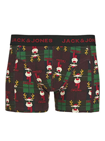 Jack Jones Rudolph 2 Çorap 1 Boxer Paket 12285137