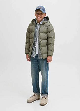 Jack & Jones Yeşil Erkek Çocuk Şişme Mont 12279248