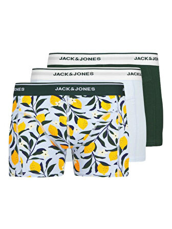 Jack Jones Lemon 3 Lü Paket Erkek Boxer 12286180
