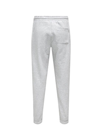 Only & Sons Rahat Açık Gri Erkek Eşofman Altı ONSRILEY REG LIFE SWEAT PANTS VD