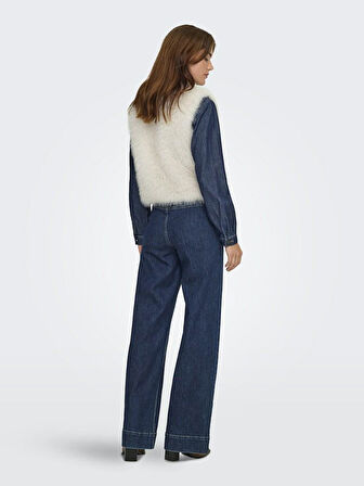 Only Jdy Yora Faux Fur Waıst Kadın Yelek 15359348