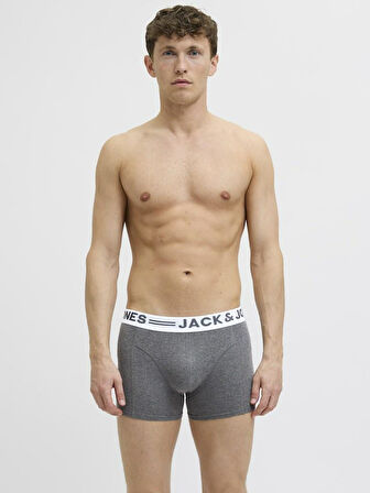 Jack Jones Sense 3 Lü Paket  Erkek Boxer 12081832
