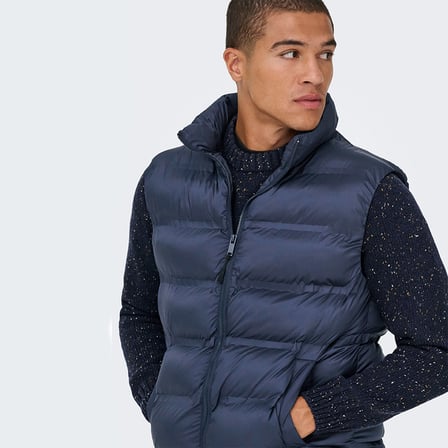 Only&Sons Yelek Union Seamless Life Puffer